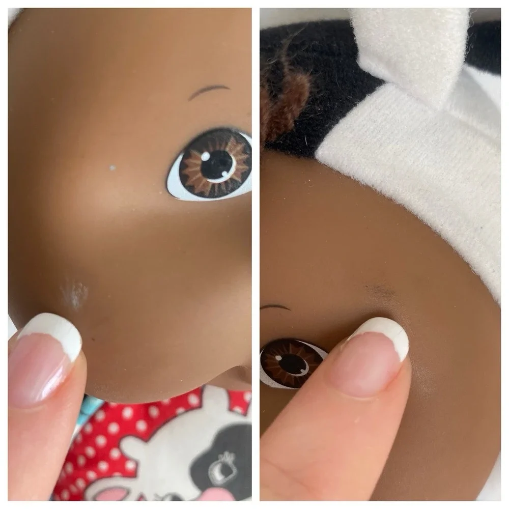 Cabbage Patch Farm Babies African American Cow Doll Talkin‎ Vintage 1993 Talking